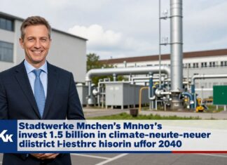 Stadtwerke München plant 1,5 Milliarden Euro für klimaneutrale Fernwärme bis 2040