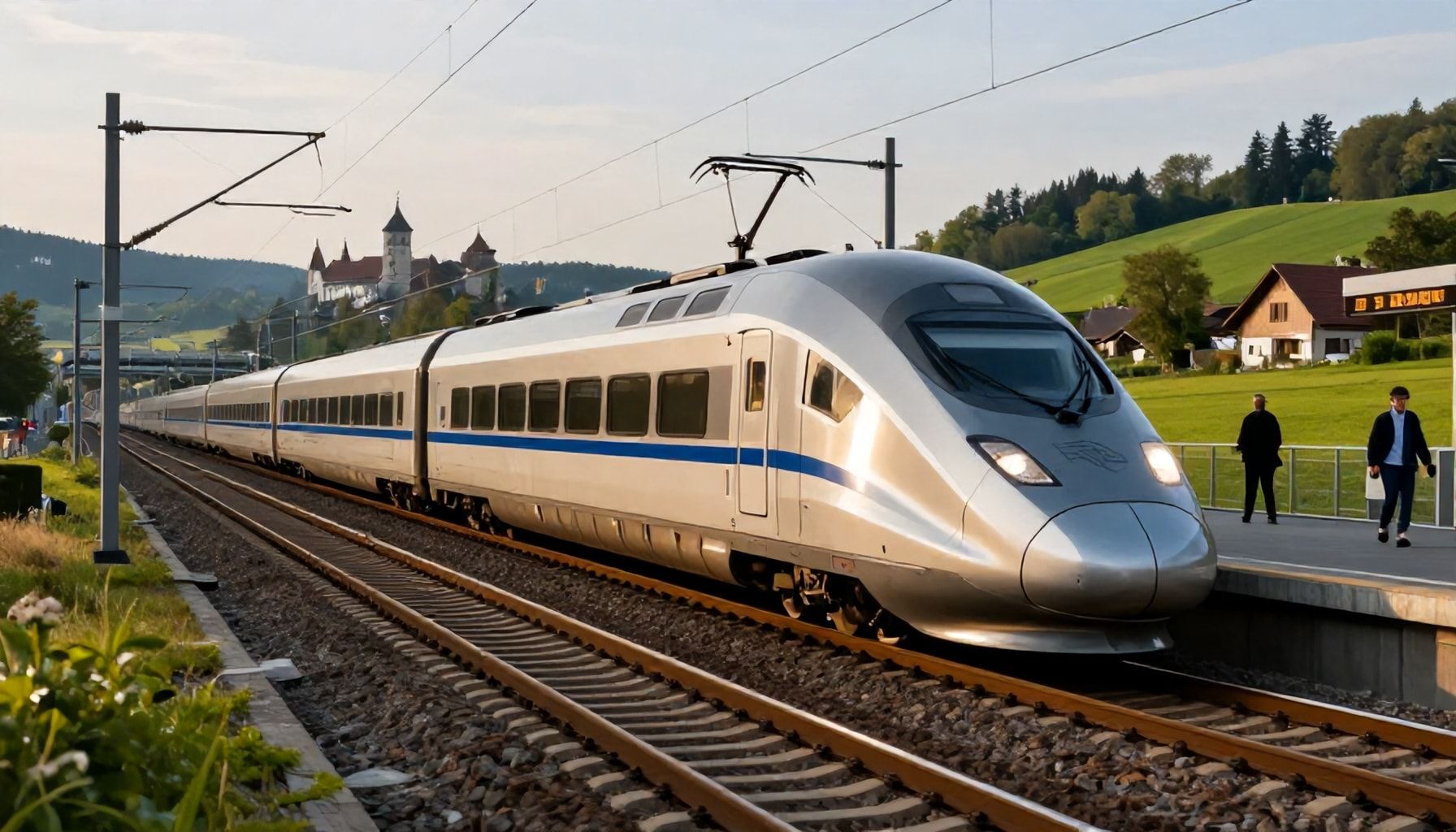 Streckenausbau und moderne Züge machen Tempo möglich