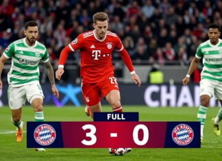 Bayerns 3:0-Auswärtssieg gegen Celtic Glasgow – Dominanz in der Champions League