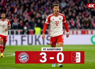 Bayerns 3:0 in Augsburg: Die überraschenden Statistiken hinter dem Derby-Sieg
