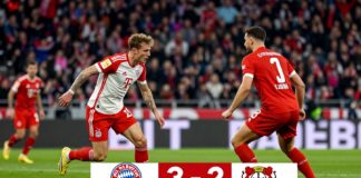 Bayern München und Leverkusen liefern sich 3:2-Krimi im Topspiel der Bundesliga