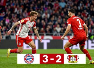Bayern München und Leverkusen liefern sich 3:2-Krimi im Topspiel der Bundesliga