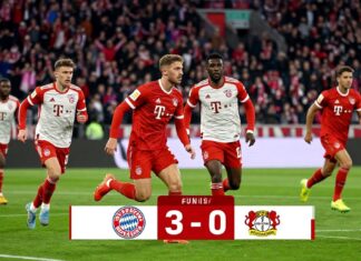 Bayern München überholt Leverkusen nach 3:0-Sieg in der Tabelle
