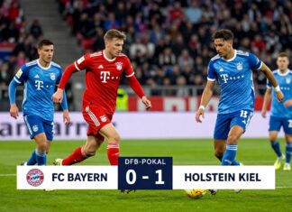 Pokal-Kracher: Bayern München empfängt Zweitligist Holstein Kiel am 3. April