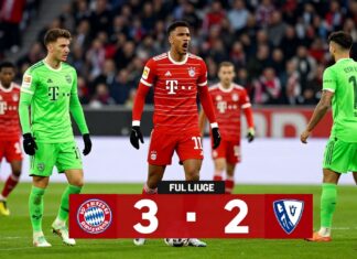 Bayerns 3:2 gegen Wolfsburg katapultiert die Münchner auf Platz 2