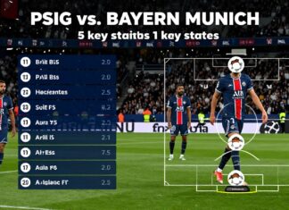 PSG vs. Bayern München: 5 Schlüsseldaten zur Champions-League-Partie