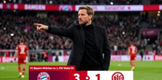 Bayerns 3:1-Sieg gegen Mainz 05 – Nagelsmanns Taktik überzeugt erneut