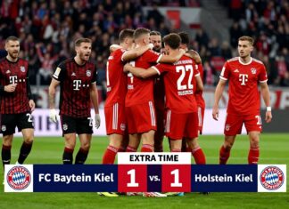 Bayerns Pokalschreck: Kiel zwingt Rekordmeister nach 1:1 in Verlängerung