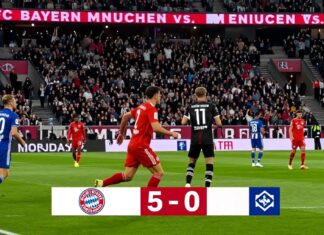 Bayerns 5:0-Kantersieg gegen den HSV – Historische Demontage im Volksparkstadion