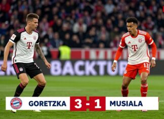Bayerns 3:1-Sieg gegen Freiburg: Goretzka und Musiala entscheiden Topspiel