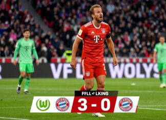 Bayerns 3:0-Sieg gegen Wolfsburg: Kane trifft doppelt und stellt Rekord auf