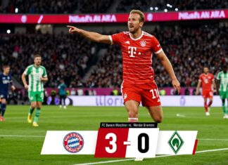 Bayerns 3:0-Sieg gegen Bremen: Kane trifft doppelt in der Allianz Arena