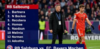 Bayerns 4:2 in Salzburg: Nagelsmanns Taktik dreht CL-Kracher im zweiten Durchgang