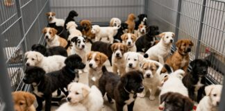 Über 30 Welpen im Münchner Tierheim auf der Suche nach Zuhause