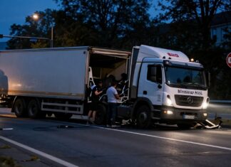 Zwei Tote und drei Schwerverletzte nach Lkw-Unfall auf Münchner Mittlerem Ring gestern Abend