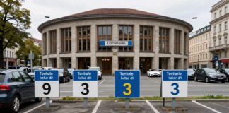 Parkplatzsuche an der Tonhalle München: 5 legale Optionen ab 3 Euro pro Tag