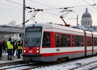 Tram 17 in München bleibt wochenlang wegen Oberleitungs-Schäden stillgelegt