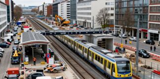 U6 in München: 14 Monate Sperrung zwischen Westfriedhof und Nordfriedhof ab 2025