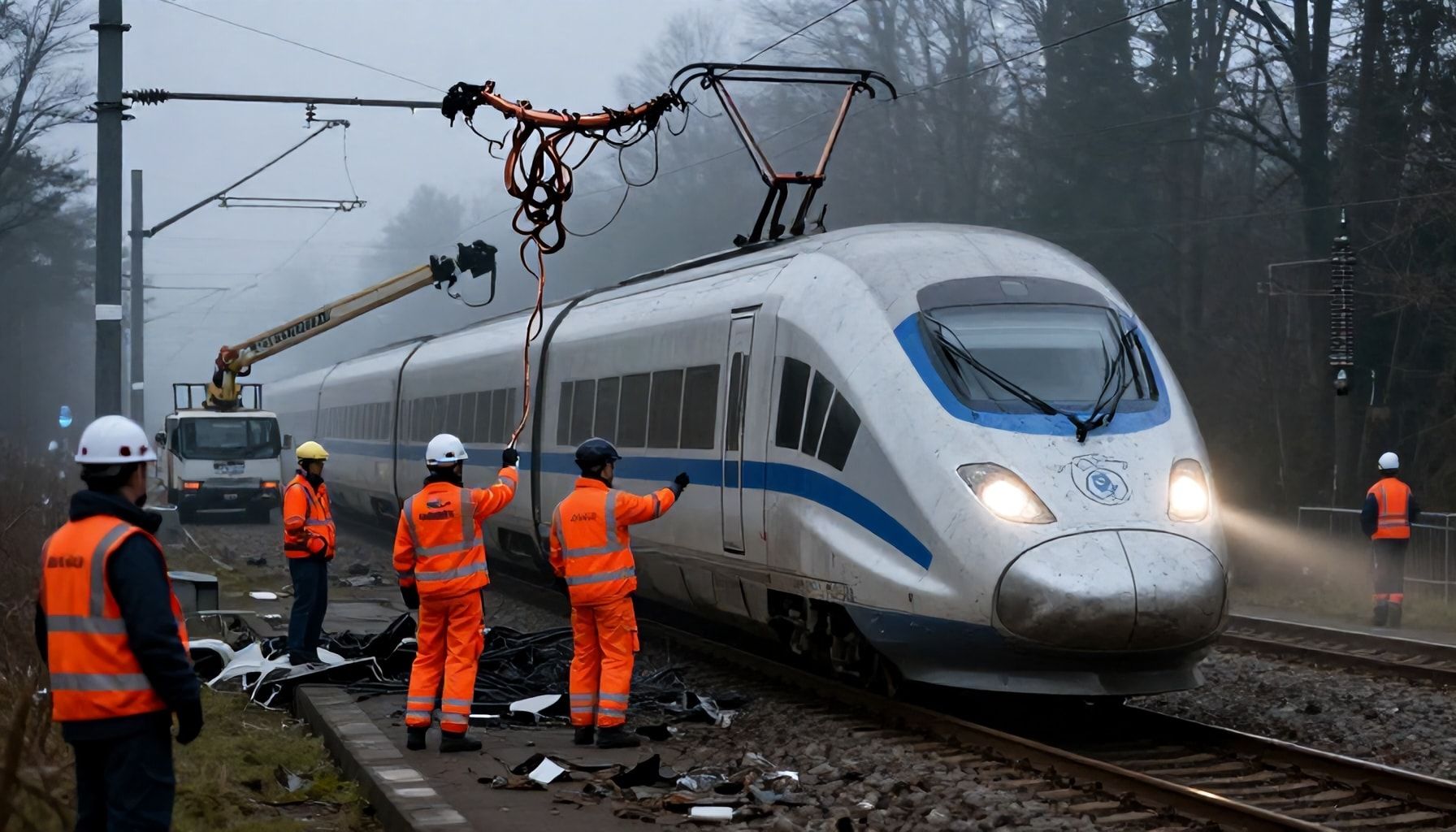 Ursache des Oberleitungsschadens zwischen Köln und München