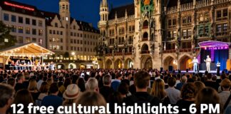 12 kostenlose Kulturhighlights in München heute Abend ab 18 Uhr