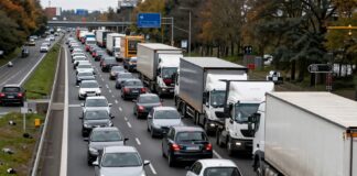 Stau-Chaos in München: 12 Kilometer Stau nach A8-Sperrung durch Lkw-Unfall