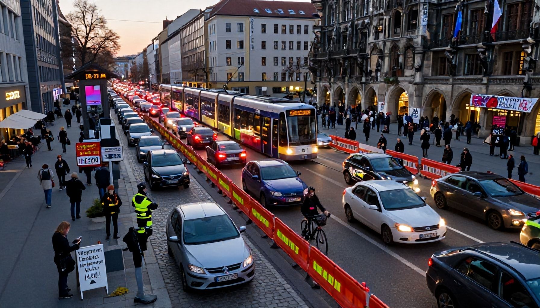 Verkehrschaos erwartet: Diese Straßen bleiben gesperrt