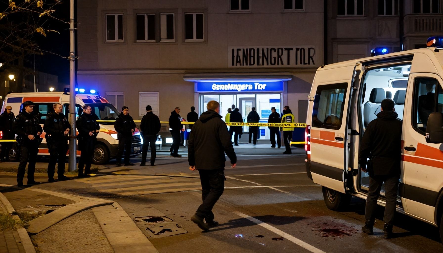 Verletzte im Krankenhaus – Schwere der Stiche noch unklar