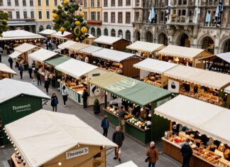 Münchens Viktualienmarkt feiert 200 Jahre Tradition mit neuem Bio-Konzept und 140 Ständen