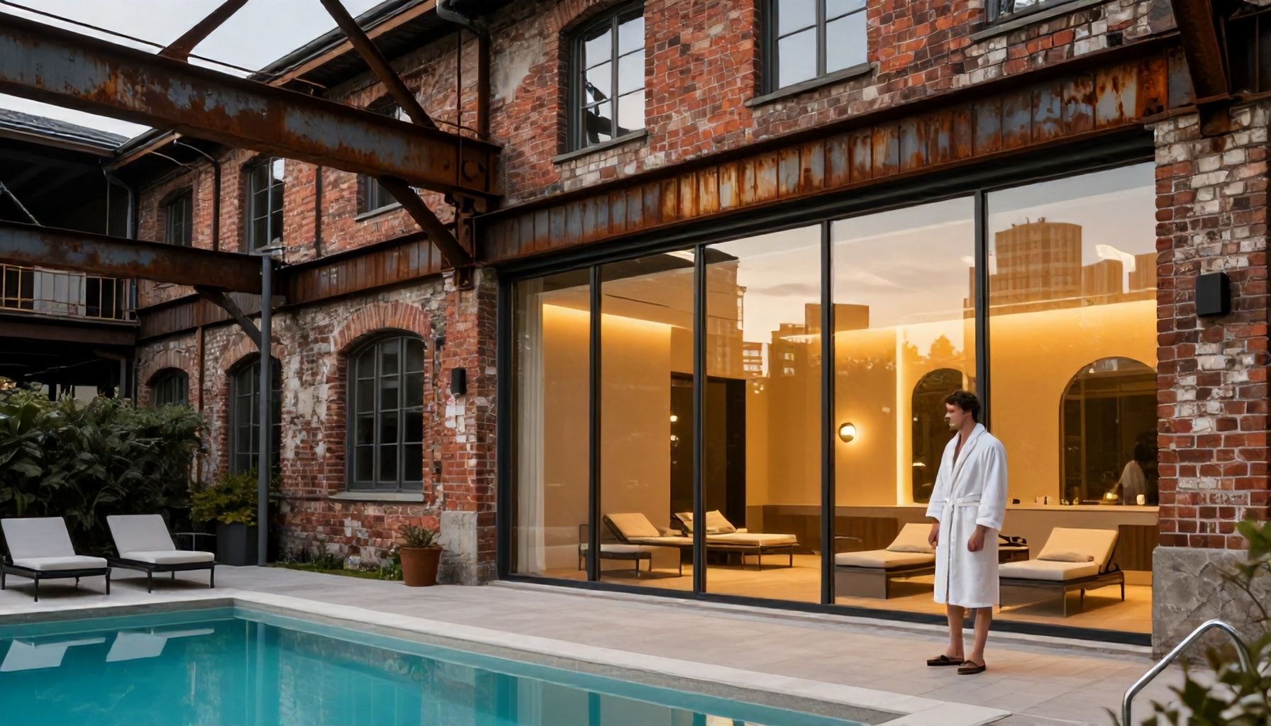 Vom Industriedenkmal zur Wellness-Oase