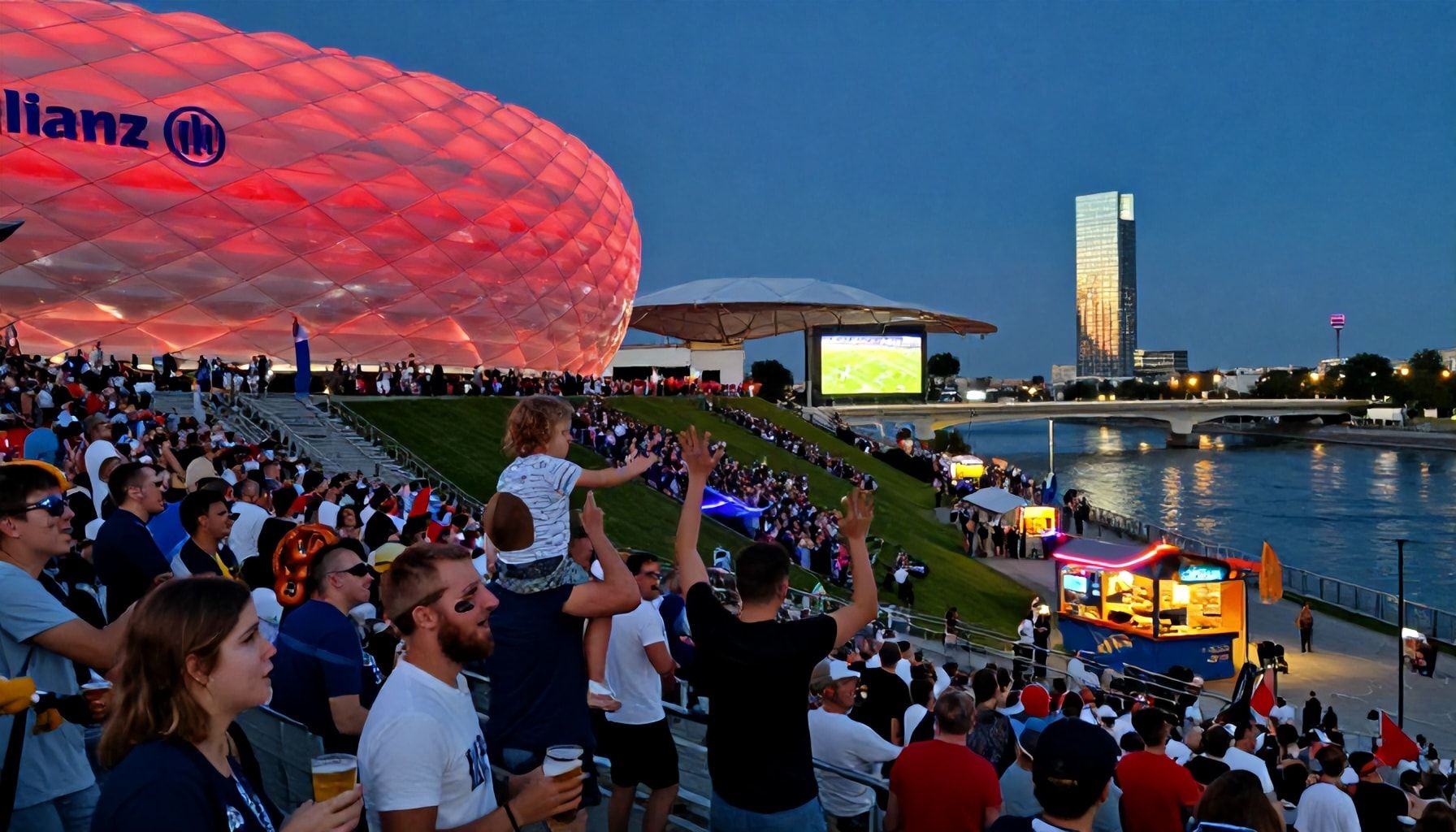 Von der Allianz Arena bis zum Olympiapark: Die Hotspots