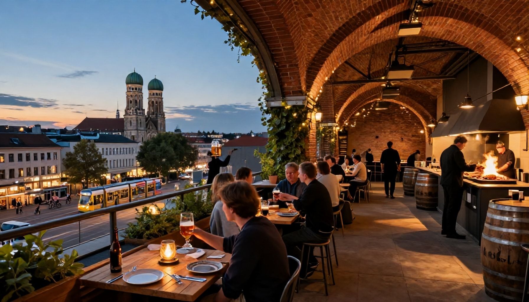Von der Brauerei zur Dachterrasse: Ungewöhnliche Locations