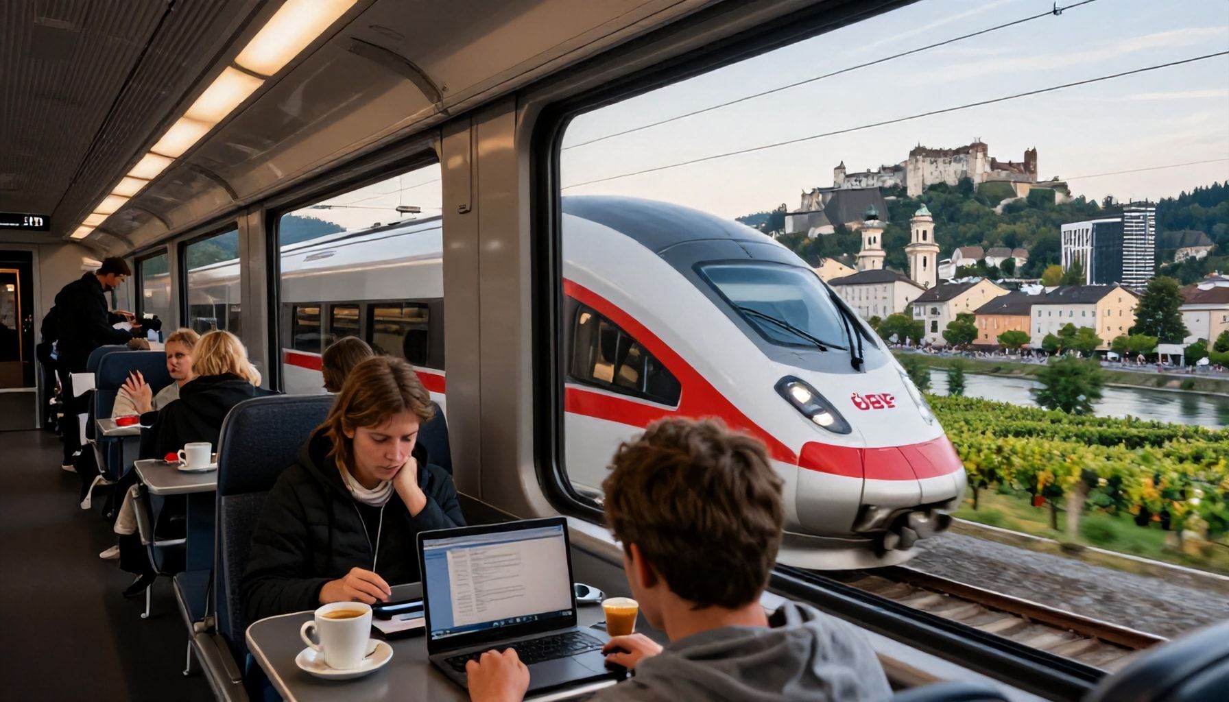 Von der Landeshauptstadt zum Mozartstädtchen ohne Umstieg