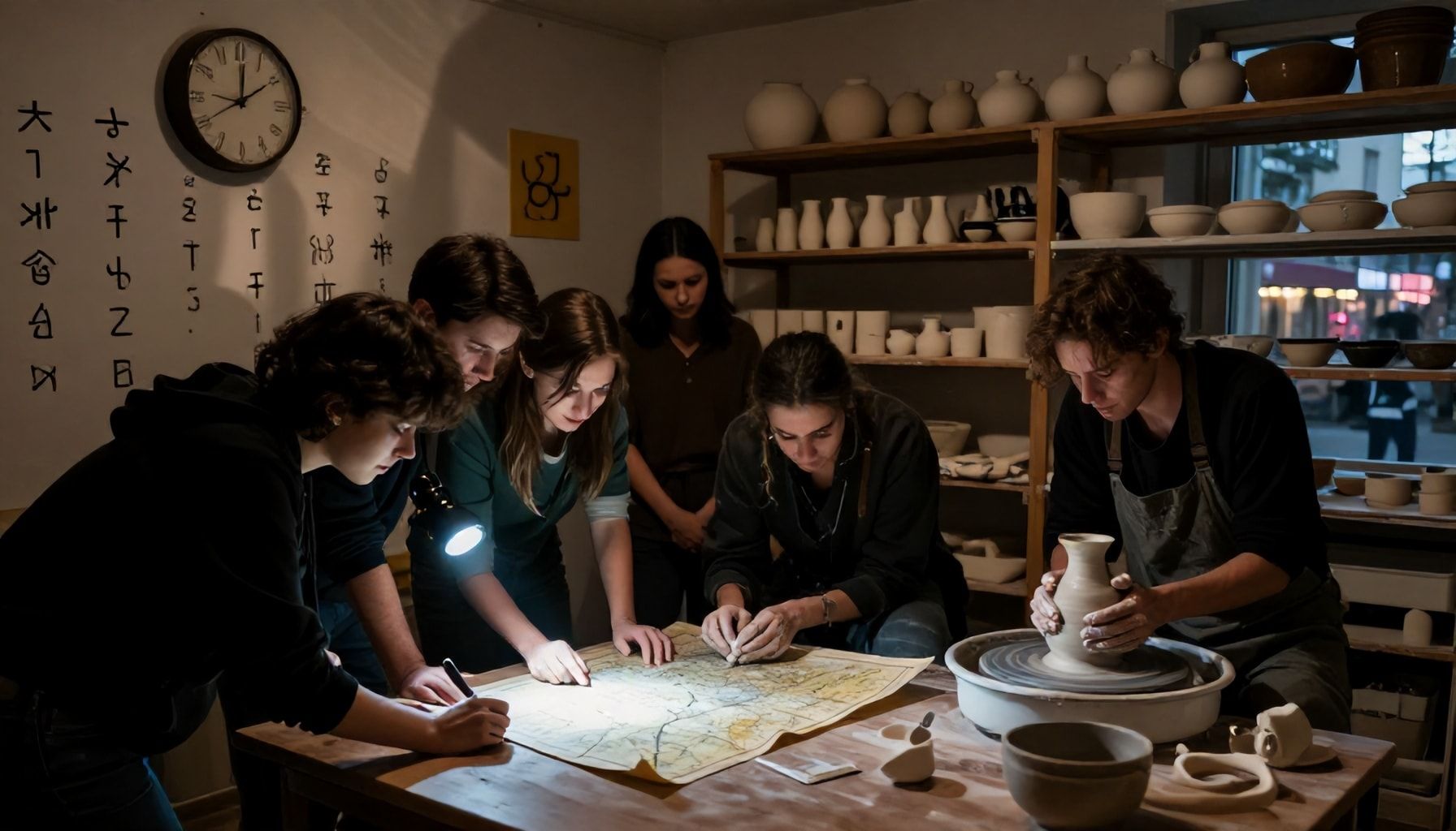 Von Escape Rooms bis Keramikwerkstätten: Ungewöhnliche Ideen