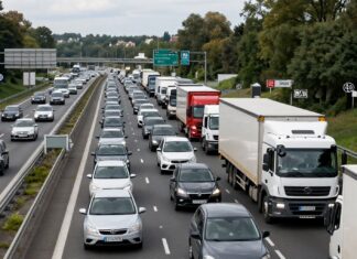 Stau-Chaos auf A8: 70 Kilometer Stau zwischen München und Augsburg nach Lkw-Unfall