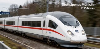 Stuttgart–München in 2:15 Stunden: ICE-Sprinter bricht Rekord auf neuer Strecke