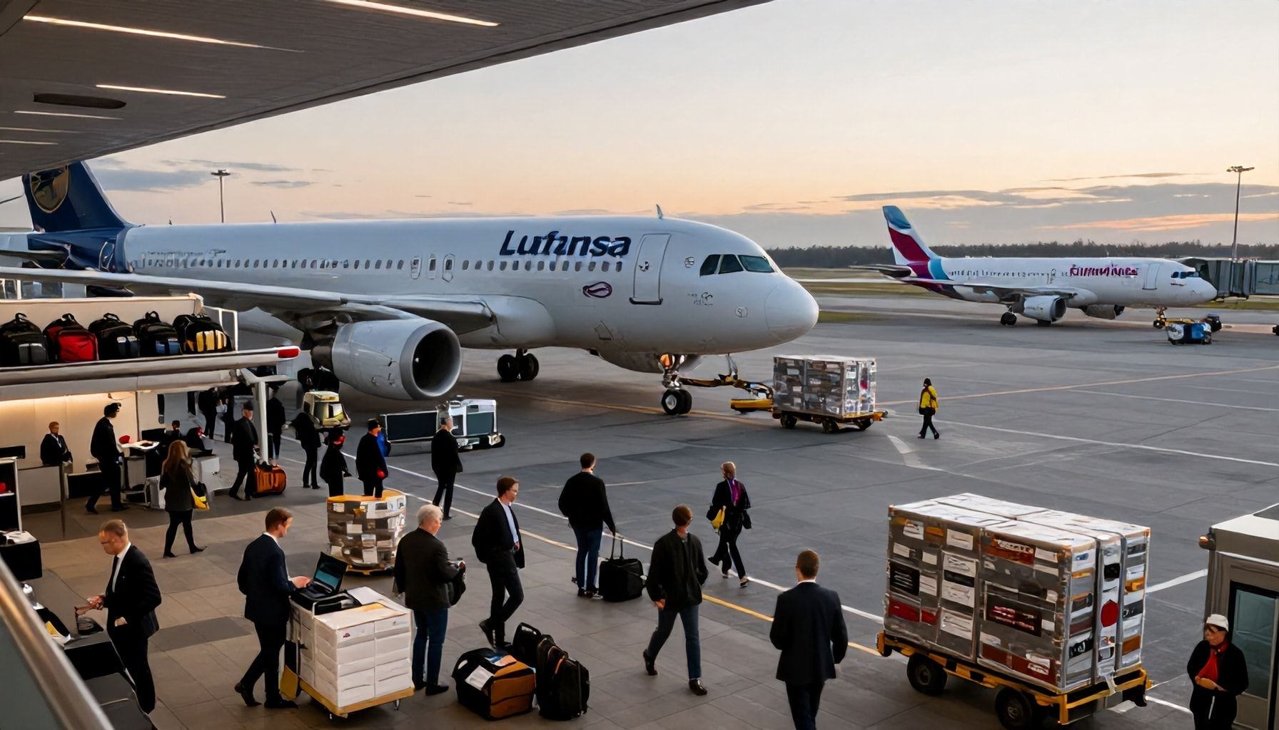 Wachsende Nachfrage auf der Luftbrücke zwischen den Metropolen