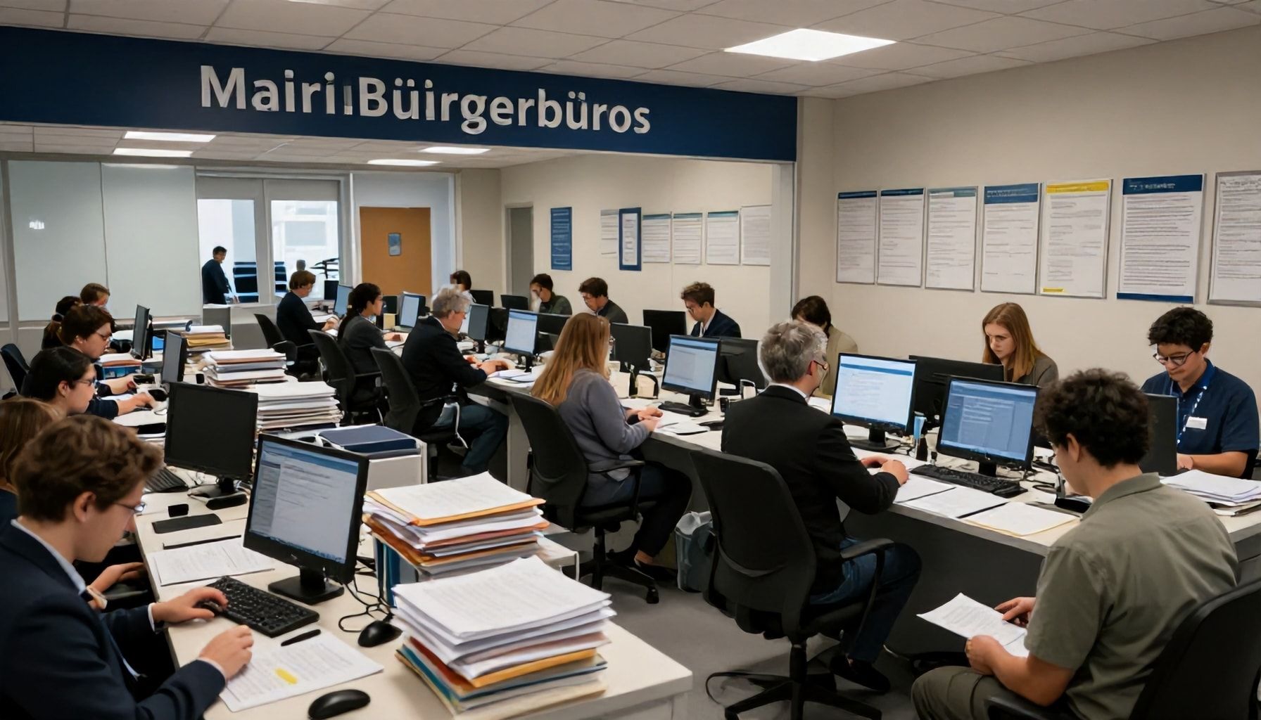 Warum Münchens Bürgerbüros an ihren Grenzen stoßen