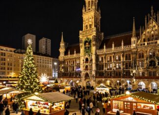 Münchens historischer Weihnachtsmarkt an der Residenz startet mit 140 Ständen und neuem Lichterkonzept