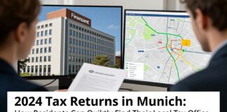 Steuererklärung 2024: So finden Münchner ihr zuständiges Finanzamt schnell