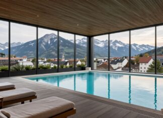 Münchens erstes Wellness-Hotel mit 3.000 m² Spa und Alpenblick eröffnet