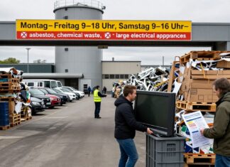 Großhadern: Neue Öffnungszeiten und Annahmestopp für 3 Problemstoffe am Wertstoffhof