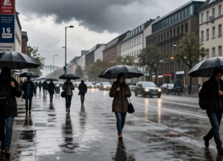 Starker Regen in München: Aktuelle 15-Liter-pro-Quadratmeter-Warnung für Stadtgebiet