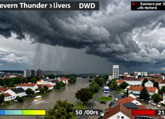 Starkregen und Hagel: 50-Liter-Prognose für München und Umland am Wochenende