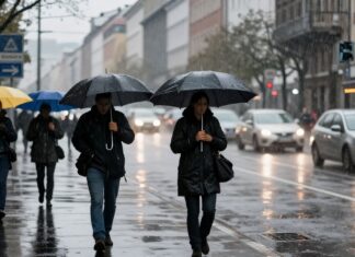 München erwartet am Sonntag bis zu 25 Liter Regen pro Quadratmeter