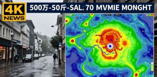 Starkregen über München: Wetterradar zeigt 50 Liter pro Quadratmeter bis Mitternacht