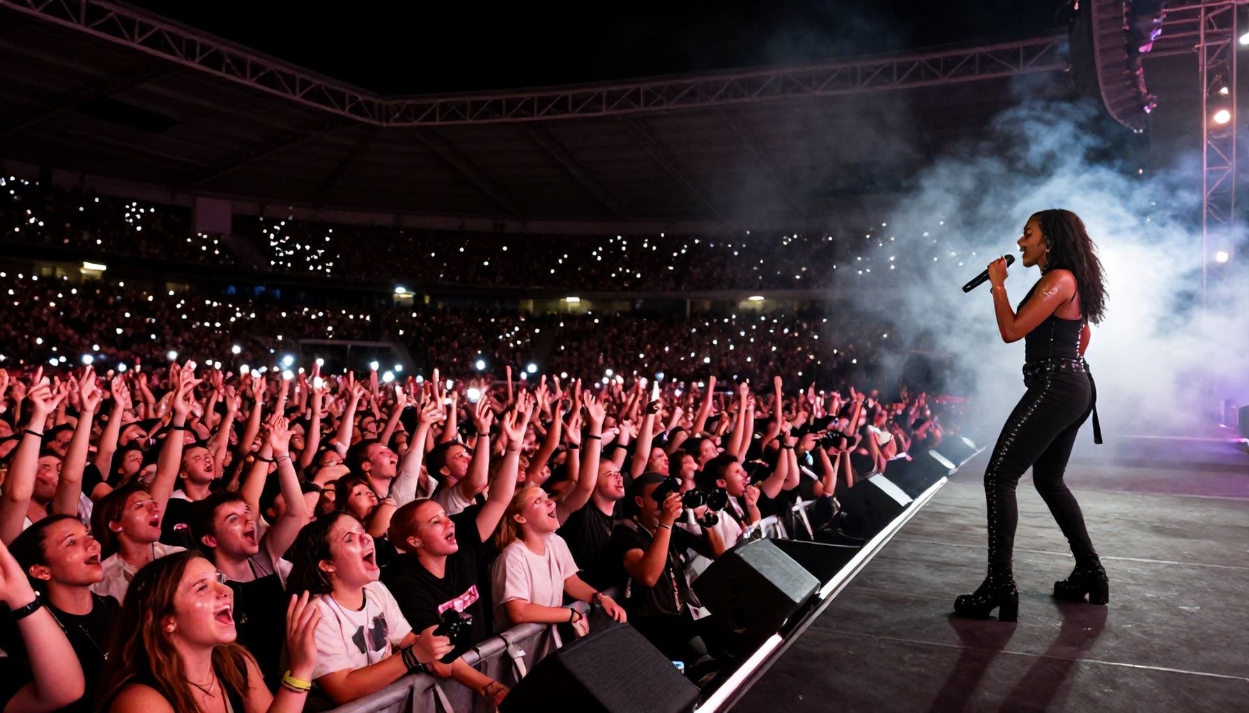 Wie 10.000 Fans die Olympiabühne zum Beben brachten