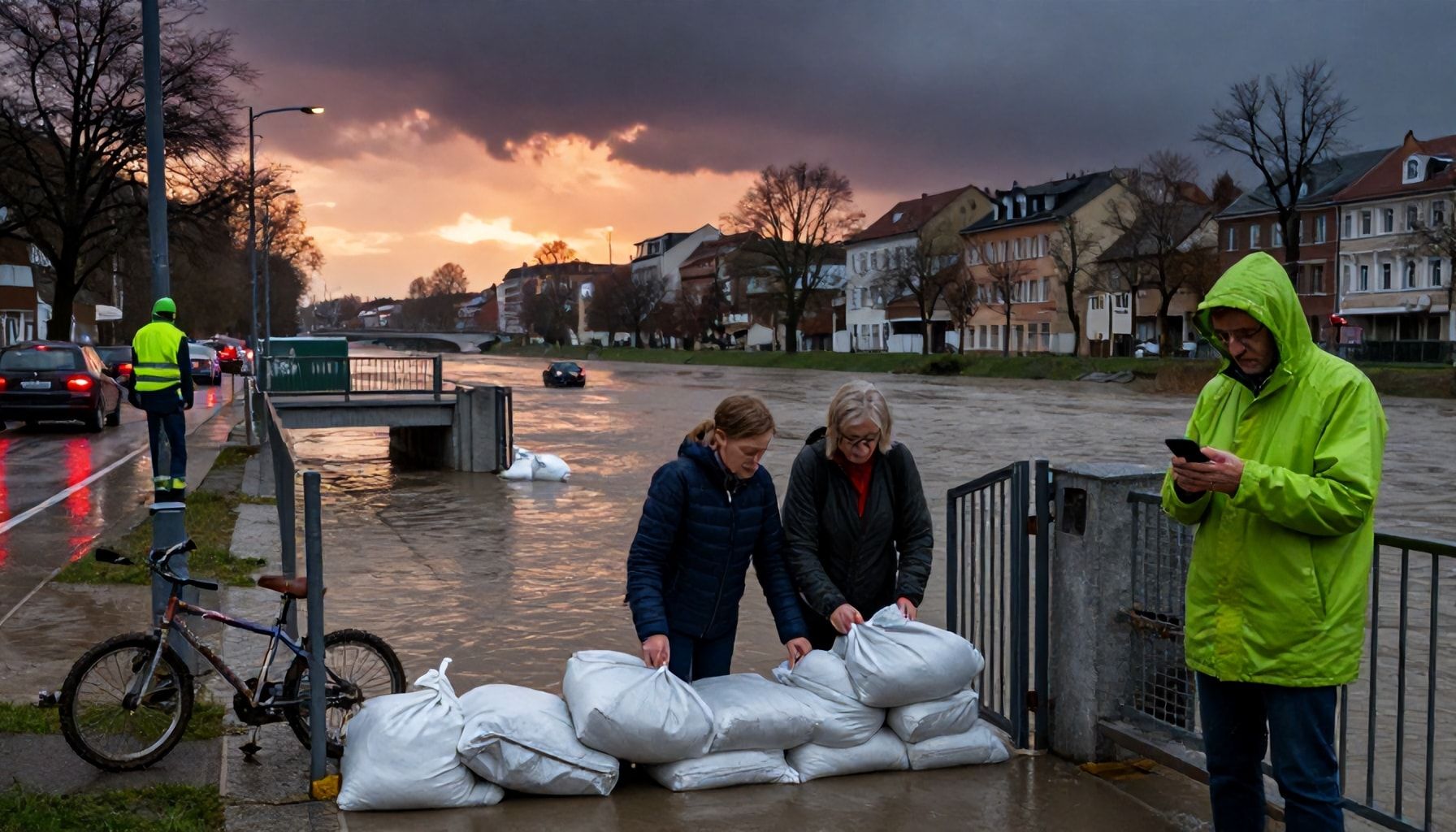 Wie Anwohner sich auf künftige Unwetter vorbereiten