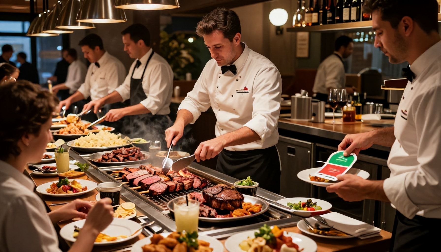 Wie das All-you-can-eat-Konzept hier funktioniert