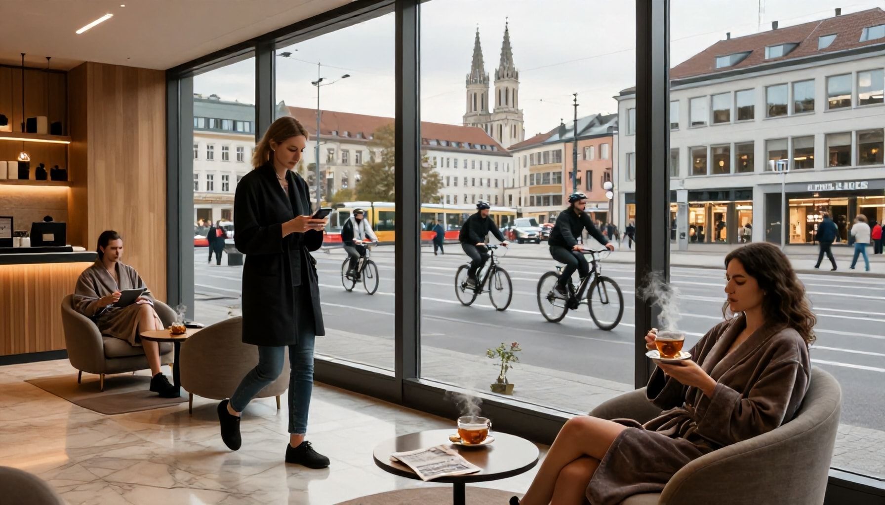 Wie Gäste zwischen Stadtleben und Entschleunigung wechseln