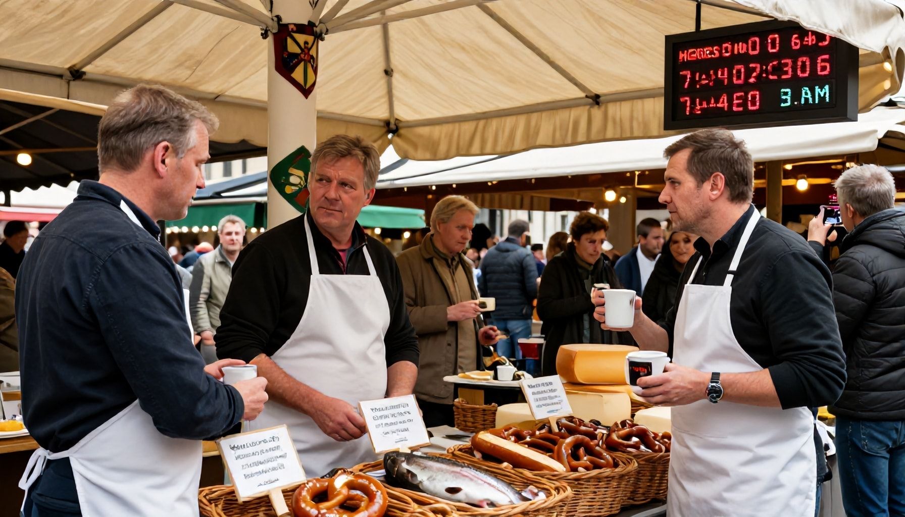 Wie Händler und Besucher die Umstellung bewerten